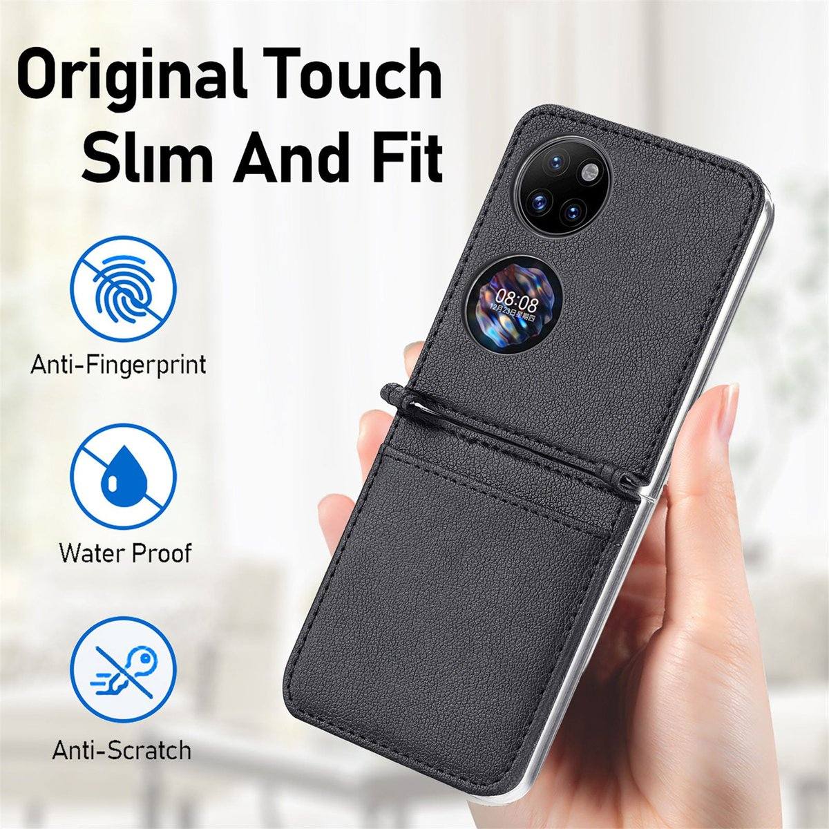 Leather Card Holder Protective Cases for P50 Pocket - Premium Mobile Phone Cases from Dressmycell.com - Just $20.00! Shop now at Dressmycell.com Leather Card Holder Protective Cases for P50 Pocket - Premium Mobile Phone Cases from Dressmycell.com - Just $20.00! Shop now at Dressmycell.com